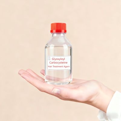 Titik leleh 185-187°C Glyoxyloyl Carbocysteine untuk bahan kimia perantara dalam sintesis senyawa Rumus kimia C7H9NO6S