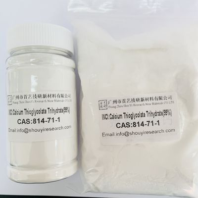 sangat serbaguna Kalsium Thioglycolate Trihydrate Air larut