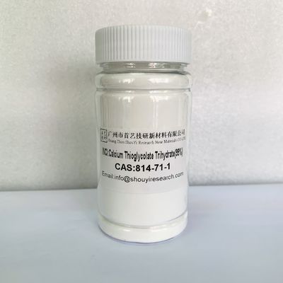 Bubuk Putih Kalsium Thioglycolate Penghilang Rambut Berat Molekuler 258,36 G/mol