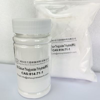 99 Kalsium Thioglycolate Trihydrate murni CAS 814-71-1 Larut dalam Air