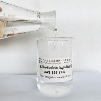 CAS 126-97-6 Monoethanolamine Thioglycolate 1,06 G/Cm3 Larut dalam air