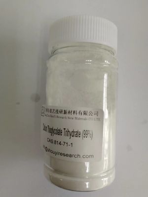 Bubuk Putih Kalsium Thioglycolate Trihydrate Senyawa Anorganik
