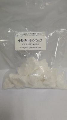 Tidak larut dalam air 4 N Butylresorcinol White Kristalin Powder