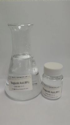 C2H4O2S Asam Tioglikol 99 25kg/drum Cas No 68 11 1 senyawa organik