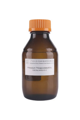 Kalium Thioglycolate 42% Transparan Untuk Cairan Hitam Hitam dengan Bau Khusus dari Senyawa Thiol Penghapusan Rambut Sangat Efektif Dapat Dilakukan Dalam 3-10 Menit Mudah Digunakan