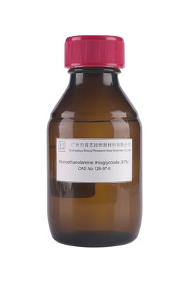 Monoethanolamine Thioglycolate Stabil Cairan untuk Industri Pewarna Tekstil larut dalam air sebagai agen pengurangan relaxer rambut