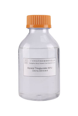 Bau yang kuat 1ppm Arsenic Glyceryl Thioglycolate Light Yellow Kristalin Powder