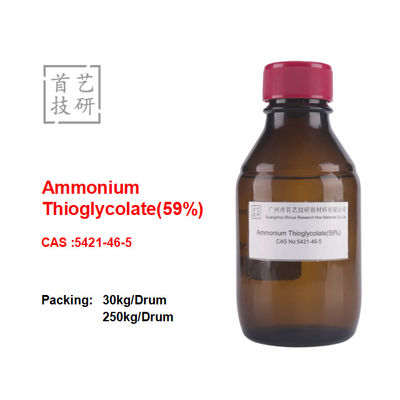 Stabil Ammonium Thioglycolate Perm Solusi beracun rendah untuk gelombang yang indah dan tahan lama 2-8C