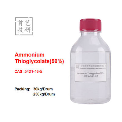 Ammonium Thioglycolate 59% Perm Viskositas Cairan Tanpa Warna 30-50 Cps