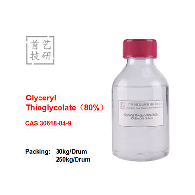 Glyceryl Thioglycolate 80% bubuk larut Penyimpanan di tempat kering dingin
