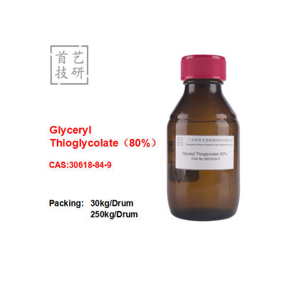 Stabil 42% Kalium Thioglycolate Putih Powder Boiling Point Reducing Agent