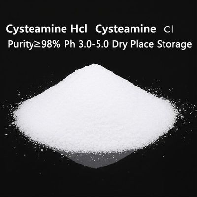 Tingkatkan Produksi Anda dengan Kemurnian Cysteamine Hcl 99% Ph 3.0-5.0 Penyimpanan di Tempat Kering