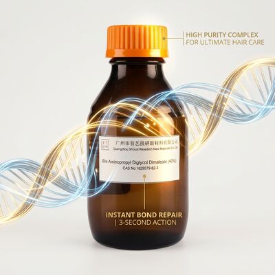 Kosmetik Berkualitas Bis Aminopropil Diglycol Dimaleate Bahan Kimia mentah 25kg Drum untuk Formulasi Warna Rambut Oksidatif